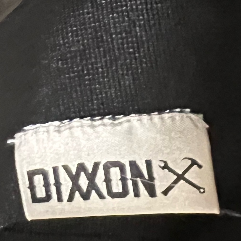 DIXXON Black Hooded Windbreaker with Crest Logo - Picture 3 of 7